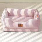 Plush Bolstered Dog Bed – Cozy All-Season Nest