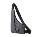 UrbanFlex  Anti-Theft Crossbody Chest Bag for Men – Waterproof Leather Sling Bag with Adjustable Strap for Travel, Work & Daily Use