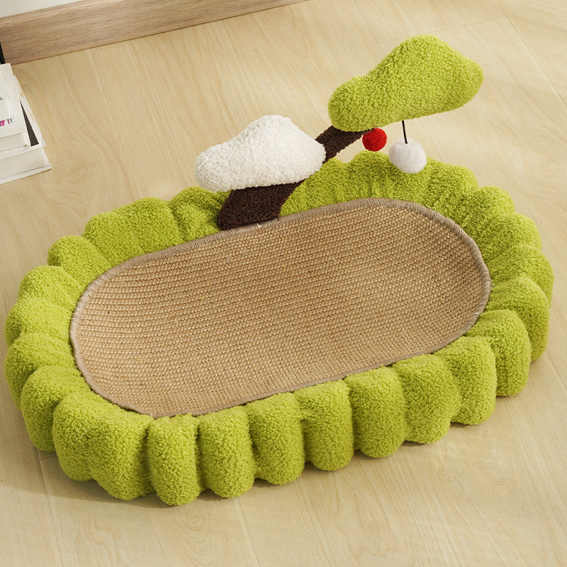 Sisal Cat Scratcher Bowl – Money Tree Lounge Bed