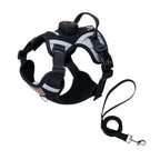 AirTag Dog Harness – Waterproof No-Pull Mesh Vest with Reflective Strips