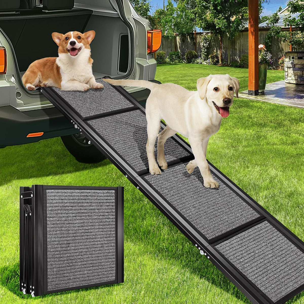 Folding Dog Stairs for Cars & SUVs