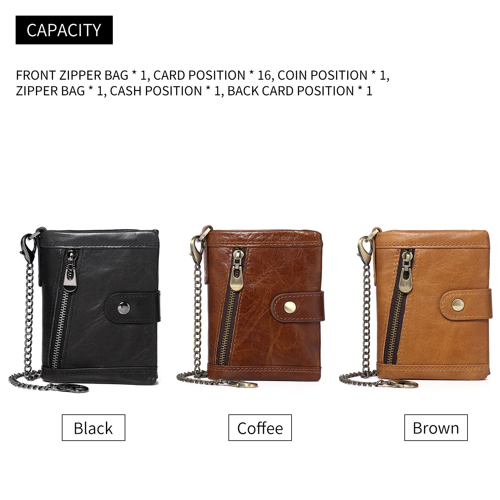 Cross-border genuine leather RFID anti-theft brush wallet short new men's multi-function anti-magnetic cowhide coin purse