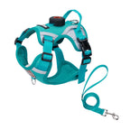 AirTag Dog Harness – Waterproof No-Pull Mesh Vest with Reflective Strips