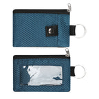 SecureSlim RFID Blocking Mini Wallet Keychain – Ultra-Thin Card Holder with Neck Strap, Anti-Theft Compact Organizer