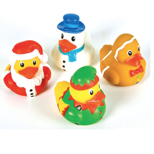 Holiday Cute Christmas Themed Duckies - Assorted