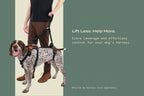 Dog Walking Handle – Swivel Lift Grip Attachment for Mobility Support Harnesses