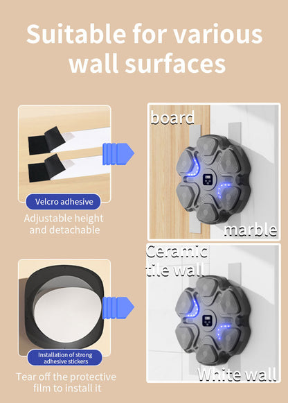 Bluetooth Music Boxing Target – Smart Home Boxing Trainer