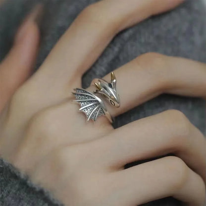 BabyDrake™ Adjustable Ring 🐉💍 Tiny Dragon, Big Charm