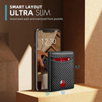 Sleek & Safe: Men's RFID Blocking Slim Wallet