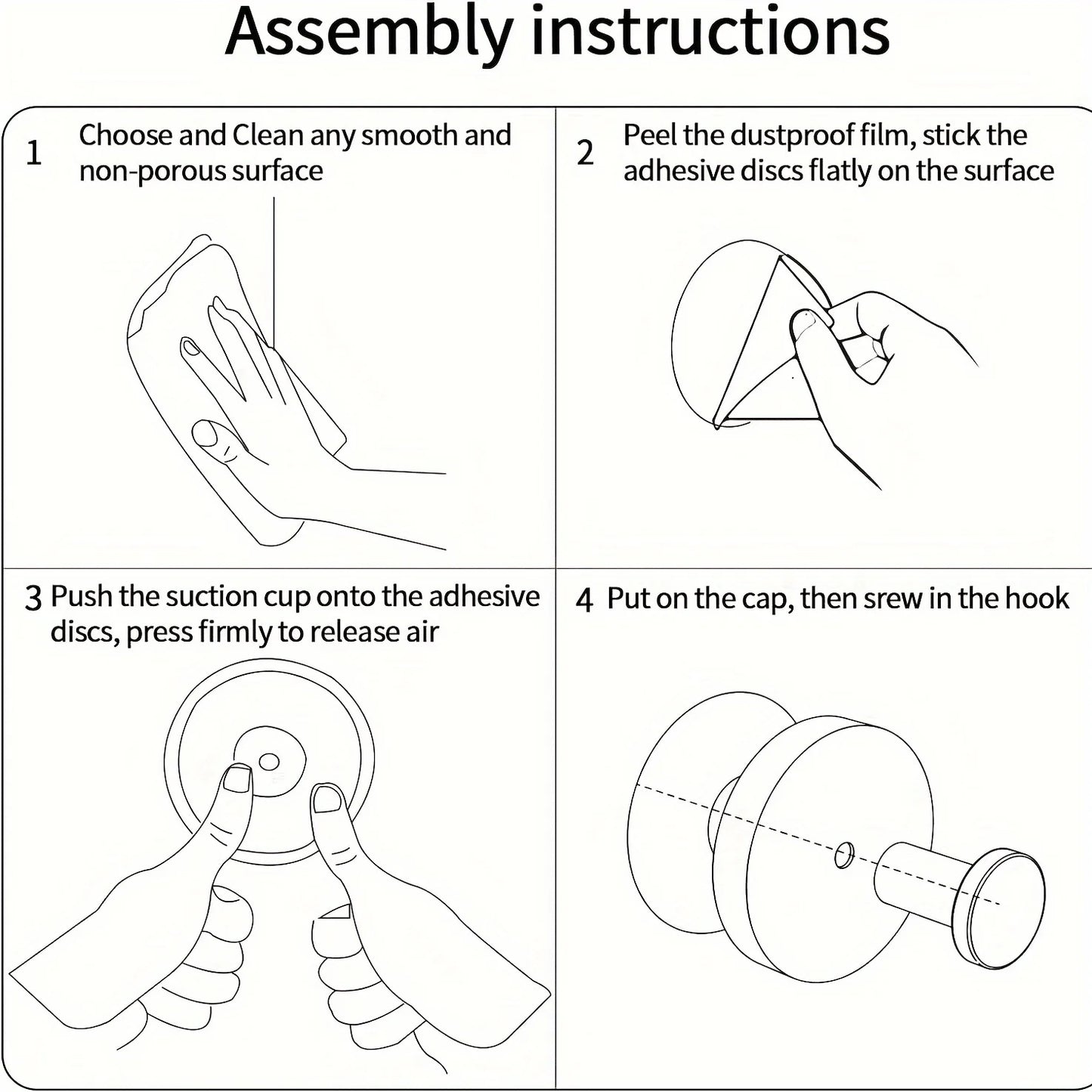 StickPro™ Suction Hook 🚿 — Drill-Free, Super Strong Hold