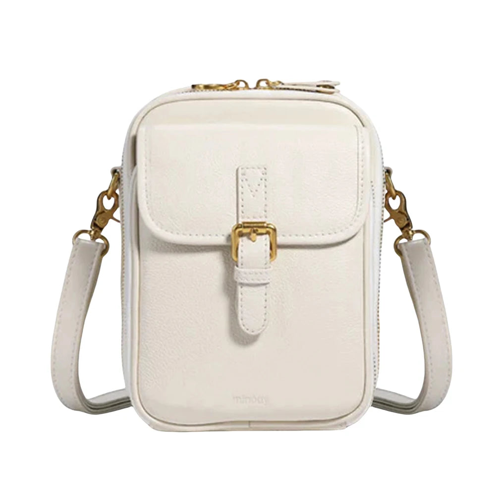 EverydayElite™ Crossbody Bag 🤎 — Timeless Leather, Smart Storage