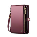 Luxury RFID Travel Passport Holder Wallet with Wrist Strap & Zipper – Secure Organizer for Men & Women (Gold)