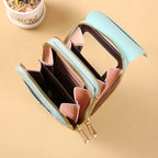 Crossbody Bag PU Leather Wallet Organizer for Everyday Use