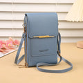 Crossbody Bag PU Leather Wallet Organizer for Everyday Use