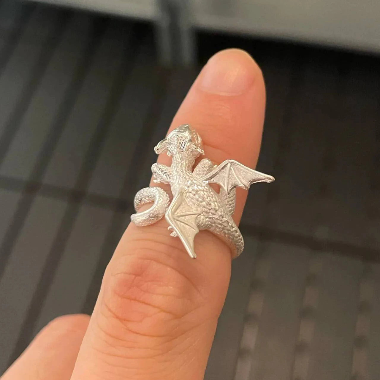 BabyDrake™ Adjustable Ring 🐉💍 Tiny Dragon, Big Charm