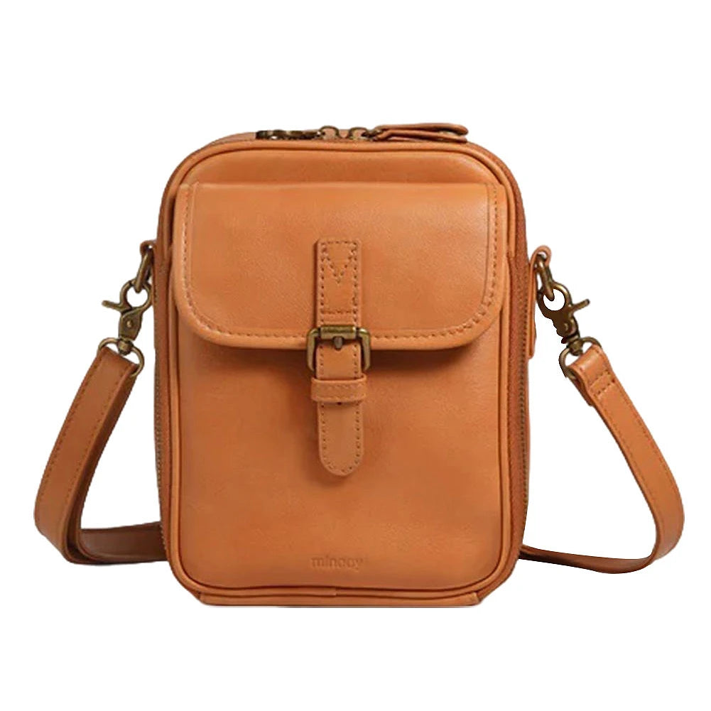 EverydayElite™ Crossbody Bag 🤎 — Timeless Leather, Smart Storage