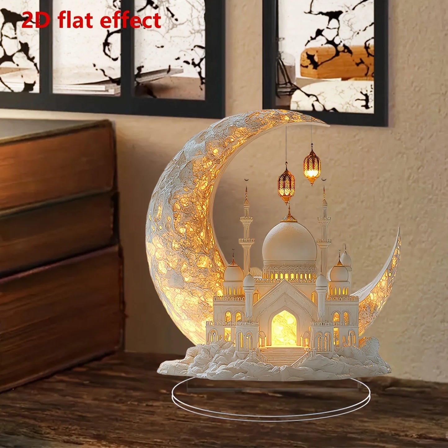 NoorGlow™ Mosque Moon Lantern 🌙✨ Light Up Ramadan Nights