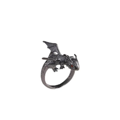 BabyDrake™ Adjustable Ring 🐉💍 Tiny Dragon, Big Charm