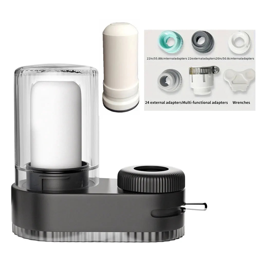 HydraClean™ Tap Purifier 🌿🚰 Fresh, Filtered, Effortless