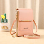Crossbody Bag PU Leather Wallet Organizer for Everyday Use