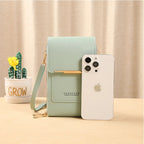 Crossbody Bag PU Leather Wallet Organizer for Everyday Use