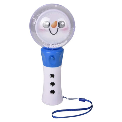 Light Up Snowman Magic Wand For Kids In Bulk - Assorted