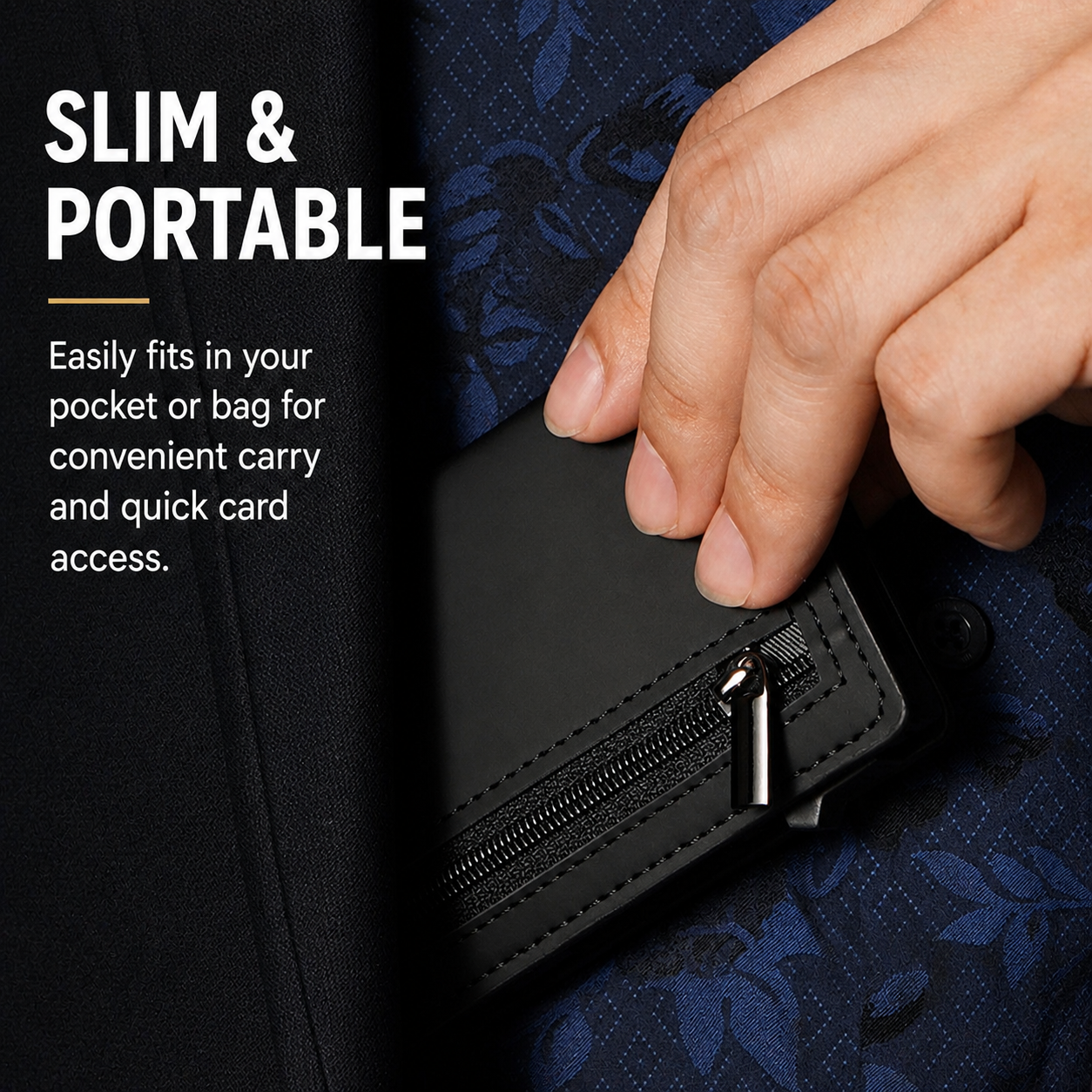 SecureVault  RFID Leather Card Holder – Slim Anti-Theft Wallet for Men & Women | Premium Minimalist Business Card Case