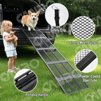 Portable Folding Dog Ramp for Cars, SUVs & Trucks