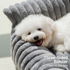 Lantern luxury plush sofa bed for dogs and cats