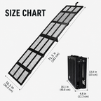 Portable Folding Dog Ramp for Cars, SUVs & Trucks