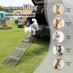 Portable Folding Dog Ramp for Cars, SUVs & Trucks