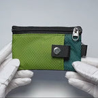 SecureSlim RFID Blocking Mini Wallet Keychain – Ultra-Thin Card Holder with Neck Strap, Anti-Theft Compact Organizer