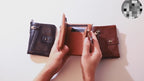 Cross-border genuine leather RFID anti-theft brush wallet short new men's multi-function anti-magnetic cowhide coin purse