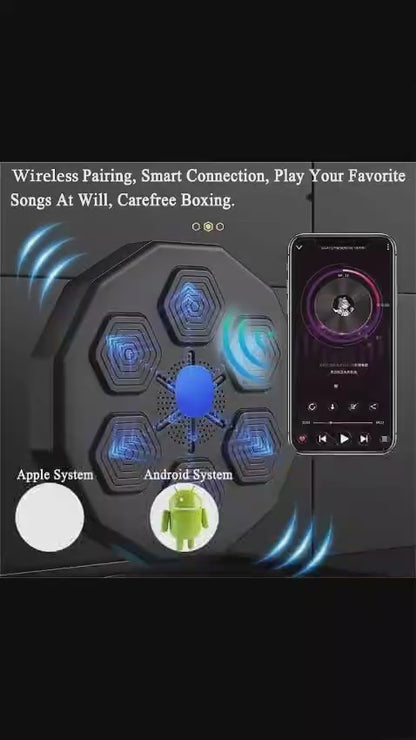 Bluetooth Music Boxing Target – Smart Home Boxing Trainer