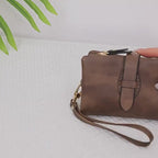 Women's RFID Compact Travel Wallet – Vegan Leather