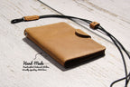 Genuine Leather Family RFID Passport Holder with AirTag Slot – Luxury Travel Document Organizer