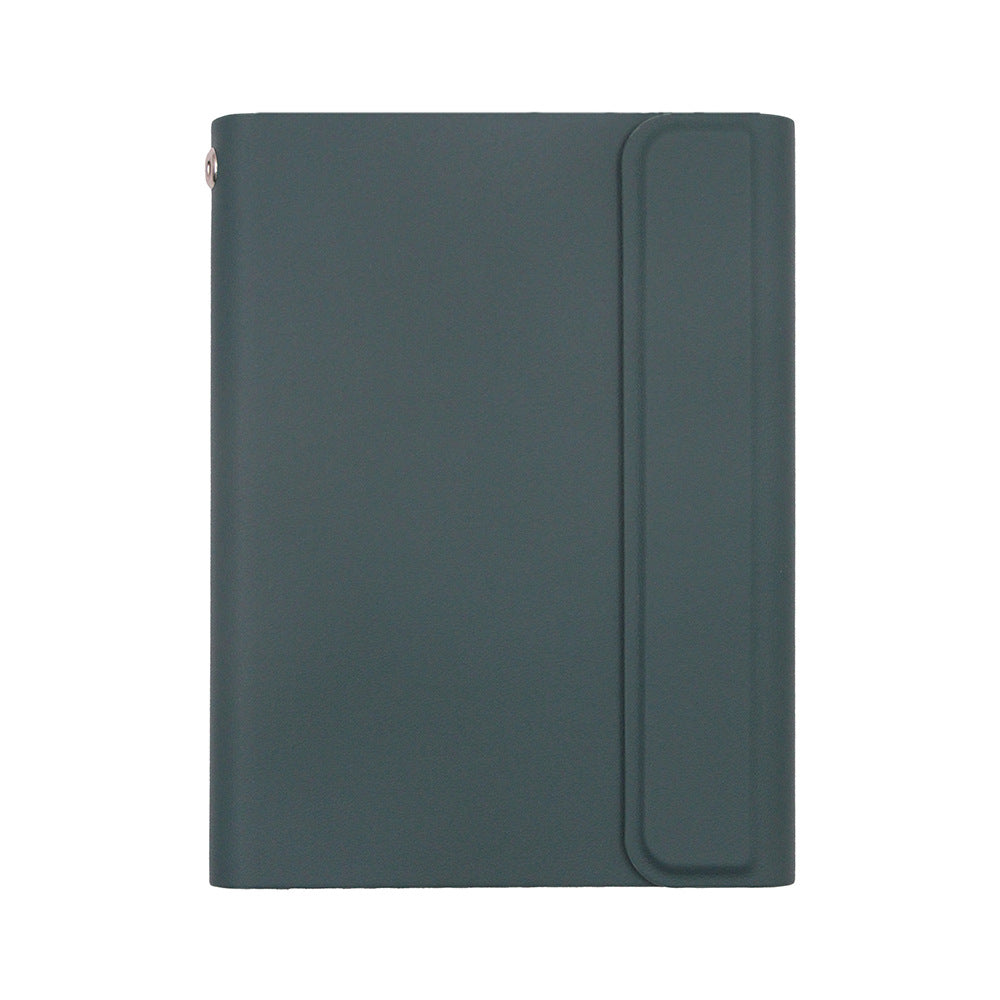 Compact RFID passport holder with power bank for international travel
